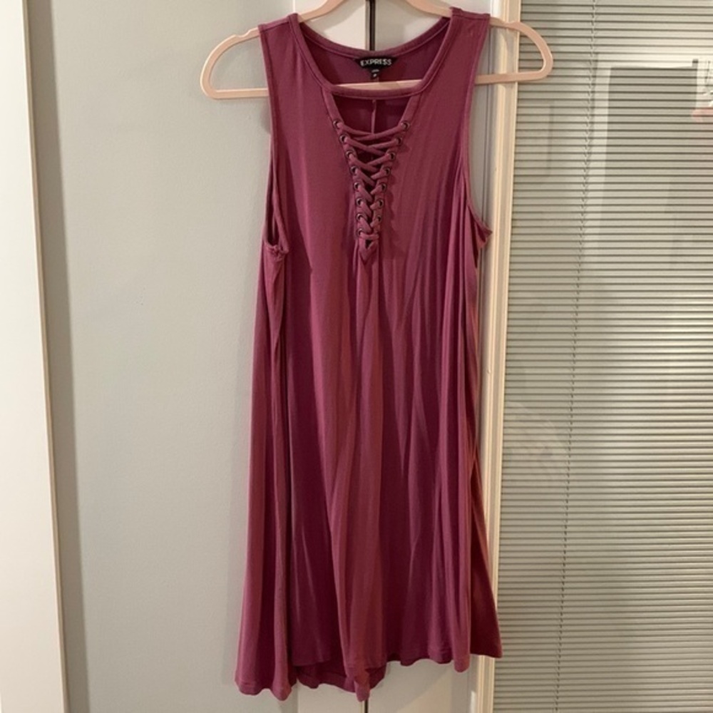 Express Lace Up Dress Size M